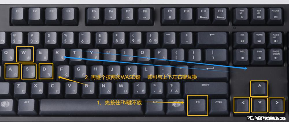 键盘，怎样把wasd键与上下左右方向键互换？ - 生活百科 - 广元生活社区 - 广元28生活网 guangyuan.28life.net